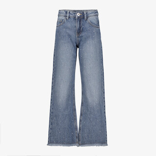 MyWay meisjes wide leg jeans met strass steentjes