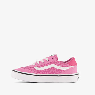Vans Brooklyn LS Leopard meisjes sneakers roze