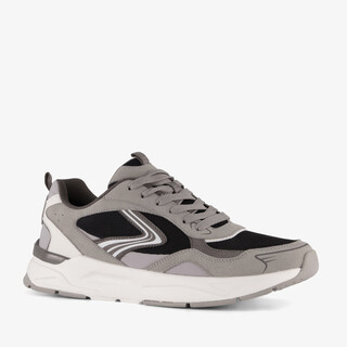 Blue Box heren sneakers grijs zwart