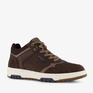Blue Box hoge heren sneakers bruin