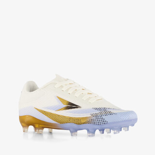 Dutchy Ultimate kinder voetbalschoenen FG wit goud
