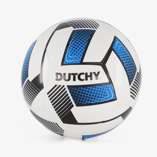Dutchy voetbal wit blauw