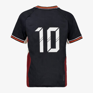 Dutchy Dry kinder voetbal T-shirt zwart