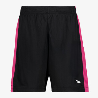 Dutchy kinder voetbalshort zwart roze