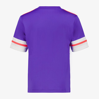 Adidas F50 JSY Y kinder voetbal T-shirt paars wit