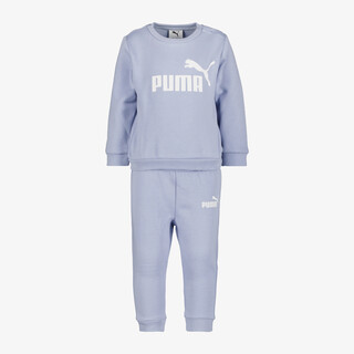 Puma Minicats Essentials Crew kinder sport set lichtblauw