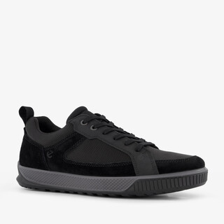 ECCO Bypath Tred suède heren veterschoenen zwart
