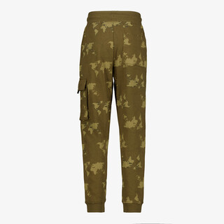 Unsigned jongens cargo joggingbroek olijfgroen