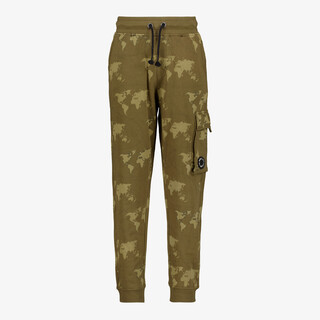 Unsigned jongens cargo joggingbroek olijfgroen
