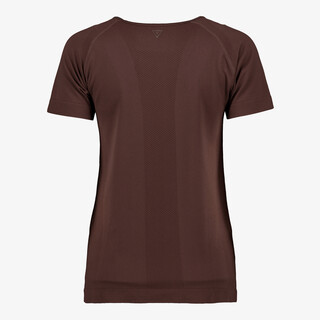 Osaga seamless dames sport T-shirt bruin