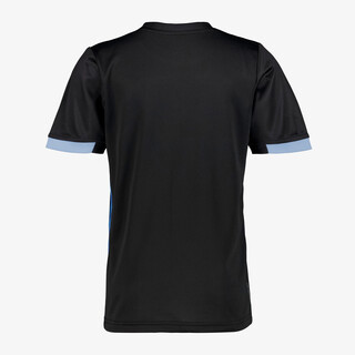 Dutchy Dry kinder voetbal T-shirt zwart blauw
