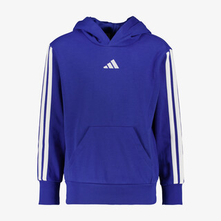 Adidas J 3S FL HD 225 kinder hoodie blauw