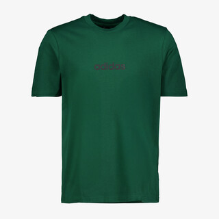 Adidas Essentials Linear Single Jersey heren T-shirt groen