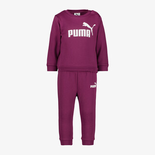 Puma Minicats Essentials Crew kinder sport set roze