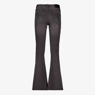 TwoDay dames flared jeans donkergrijs