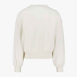 MyWay meisjes sweater met tekstopdruk wit