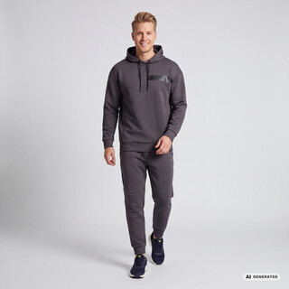 Osaga heren joggingbroek grijs