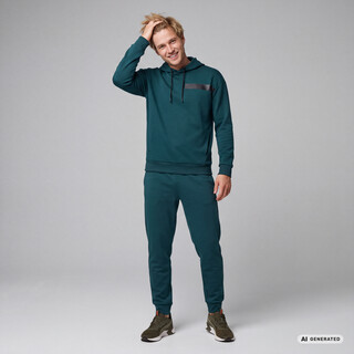 Osaga heren  hoodie groen