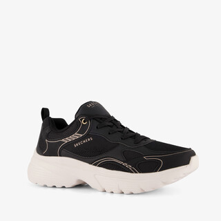 Skechers E’Clypse Lite Lunar Walks dames sneakers zwart