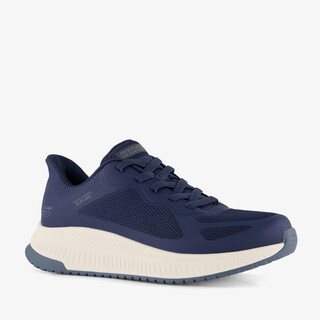 Skechers Slip-ins: BOBS Sport Squad heren sneakers blauw
