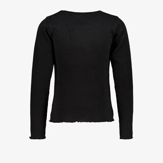 TwoDay meisjes longsleeve shirt zwart