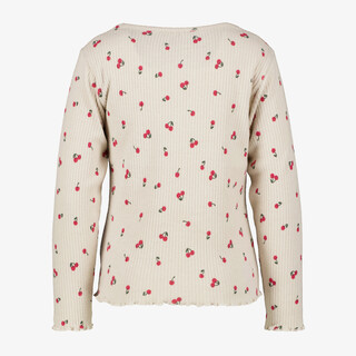 TwoDay meisjes shirt met lange mouwen en kersenprint