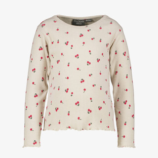 TwoDay meisjes shirt met lange mouwen en kersenprint