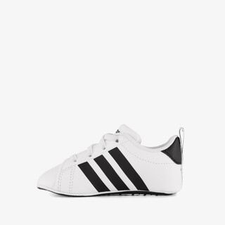 Adidas Grand Court Crib baby baby sneakers wit zwart