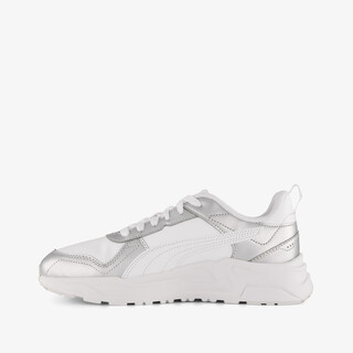 Puma Trinity 2 LT Metallic Glam dames sneakers wit zilver