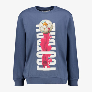 Name It jongens sweater met opdruk blauw