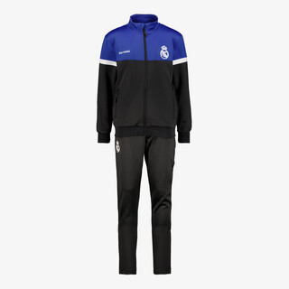 Real Madrid kinder trainingspak zwart blauw
