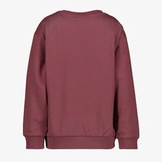 Name It meisjes sweater met hondenprint donkerroze
