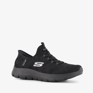 Skechers Slip-ins: Summits - Korlo dames sneakers zwart