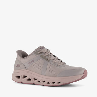 Skechers BOBS Sport Arc waves dames sneakers taupe