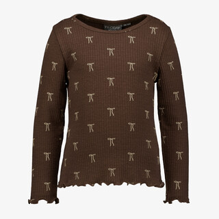 TwoDay meisjes shirt met lange mouwen en strikjes