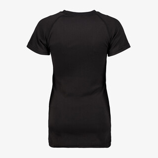 Mountain Peak dames thermoshirt met korte mouwen zwart