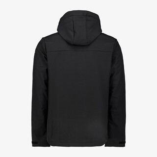 Mountain Peak softshell heren jas zwart 8000 mm waterkolom
