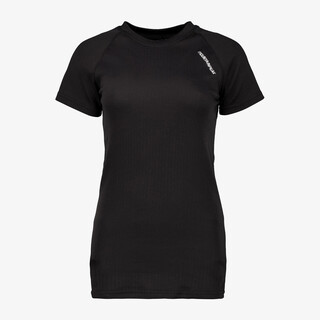 Mountain Peak dames thermoshirt met korte mouwen zwart
