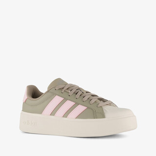 Adidas Streettalk Bold kinder sneakers olijfgroen