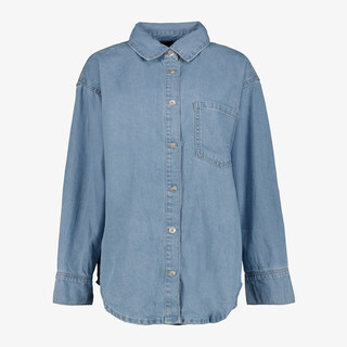 TwoDay denim dames blouse lichtblauw