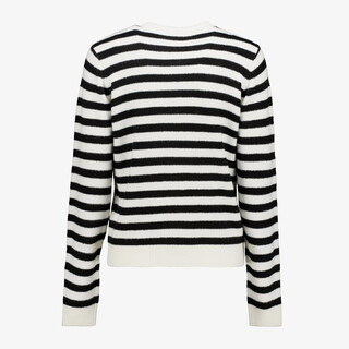 TwoDay gestreept dames vest zwart wit