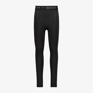 Dutchy Dry kinder thermobroek zwart