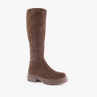 Blue Box hoge dames boots bruin