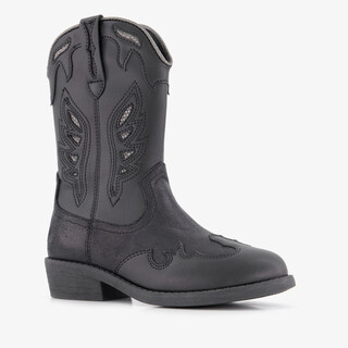 Blue Box meisjes cowboylaarzen zwart
