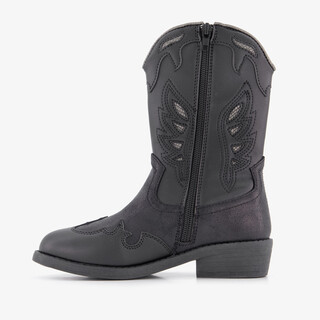 Blue Box meisjes cowboylaarzen zwart