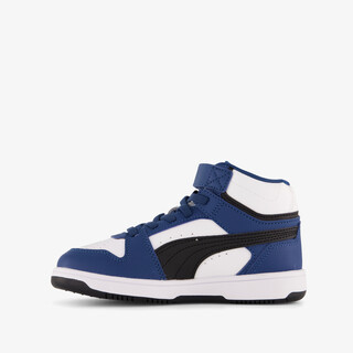 Puma Rebound Slam Mid AC+ PS kinder sneakers blauw