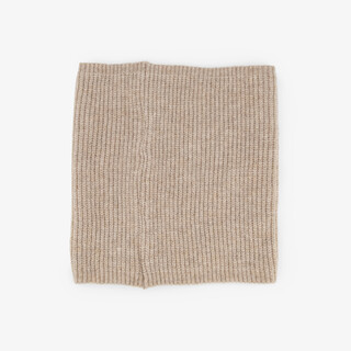 Gebreide dames colsjaal beige