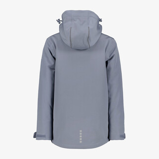 Mountain Peak meisjes softshell jas 8000 mm waterkolom blauw