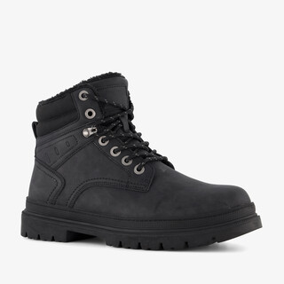 Blue Box heren veterboots zwart
