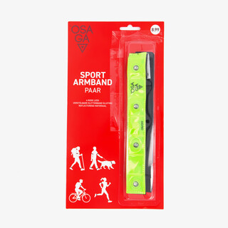 Osaga hardloop armband met led verlichting 2 stuks